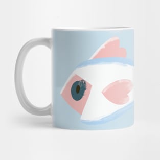 Abstract funny fish Mug